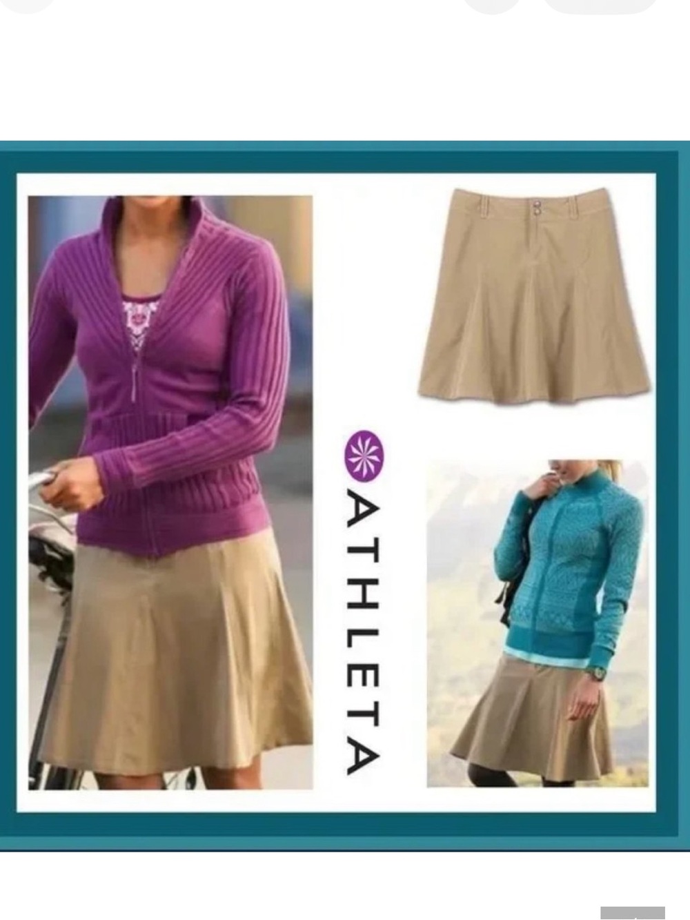 2 Athleta Whatever Women's  Skorts
